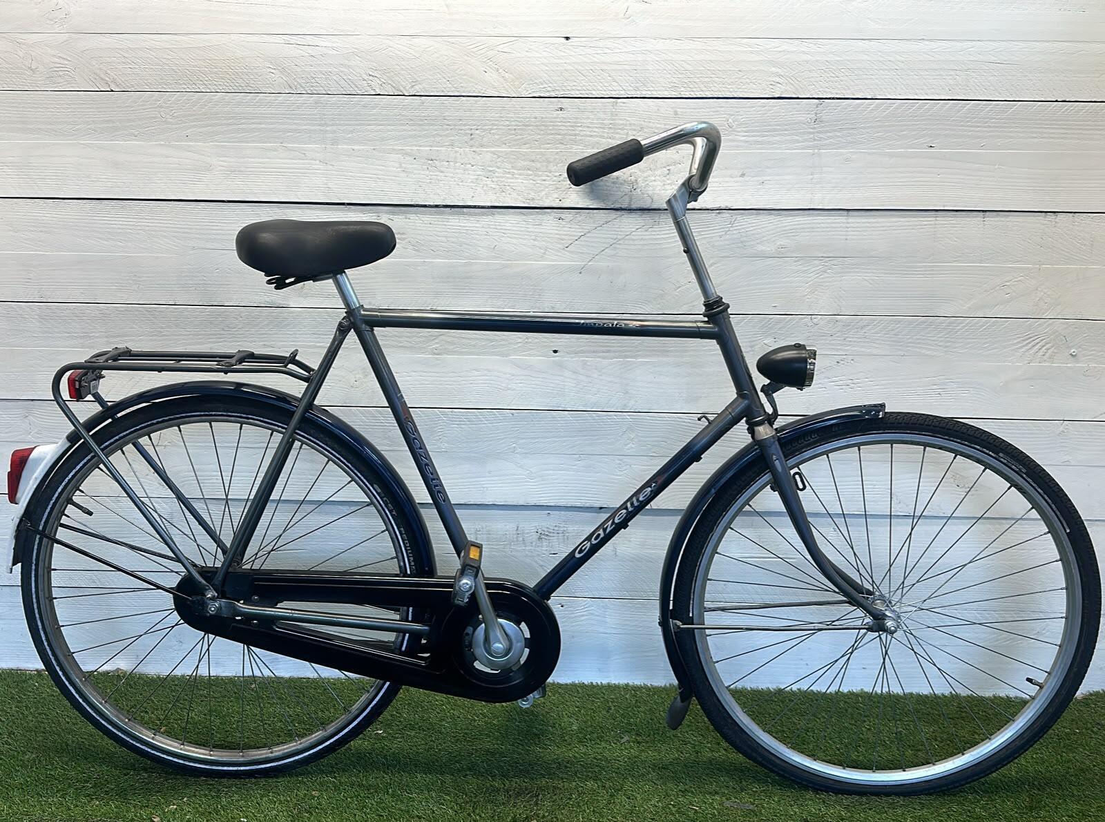 Gazelle stadsfiets bike, blauw 3/3
