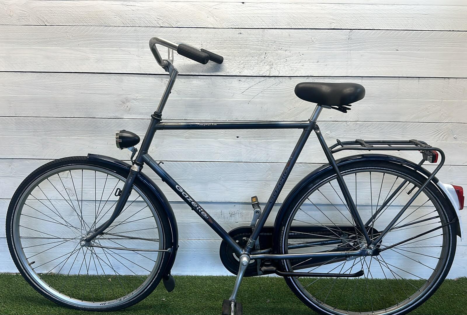 Gazelle stadsfiets bike, blauw 2/3