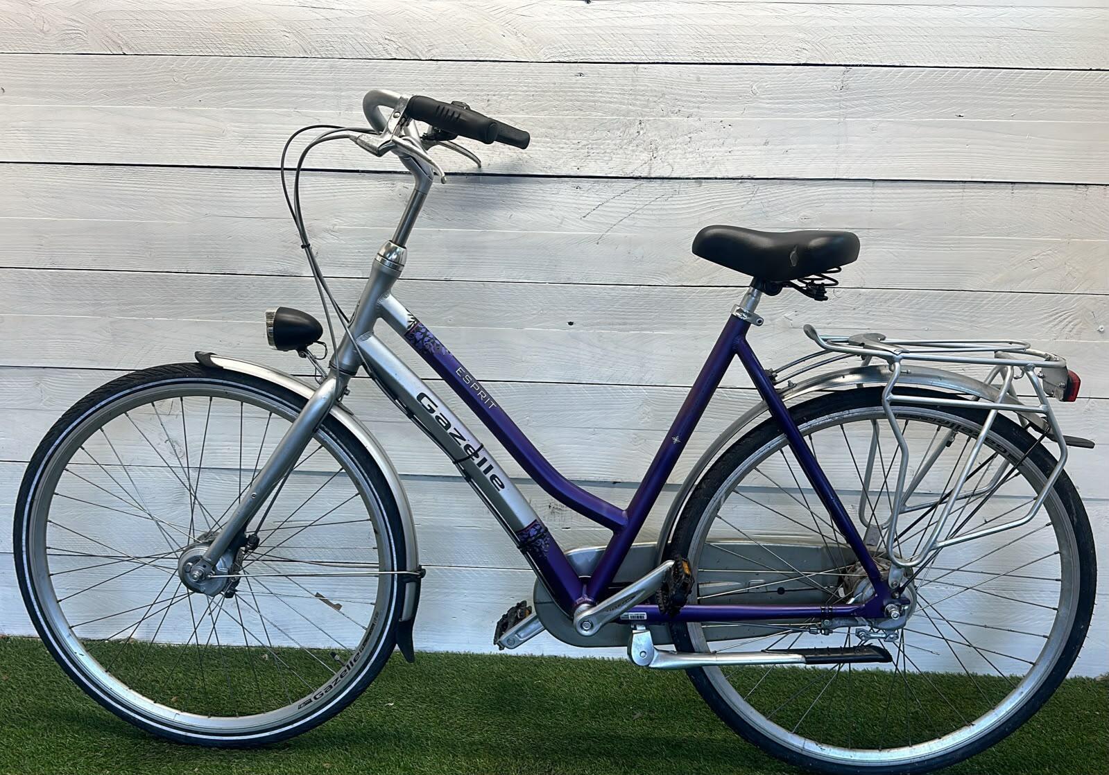 Gazelle stadsfiets bike, blauw 2/3