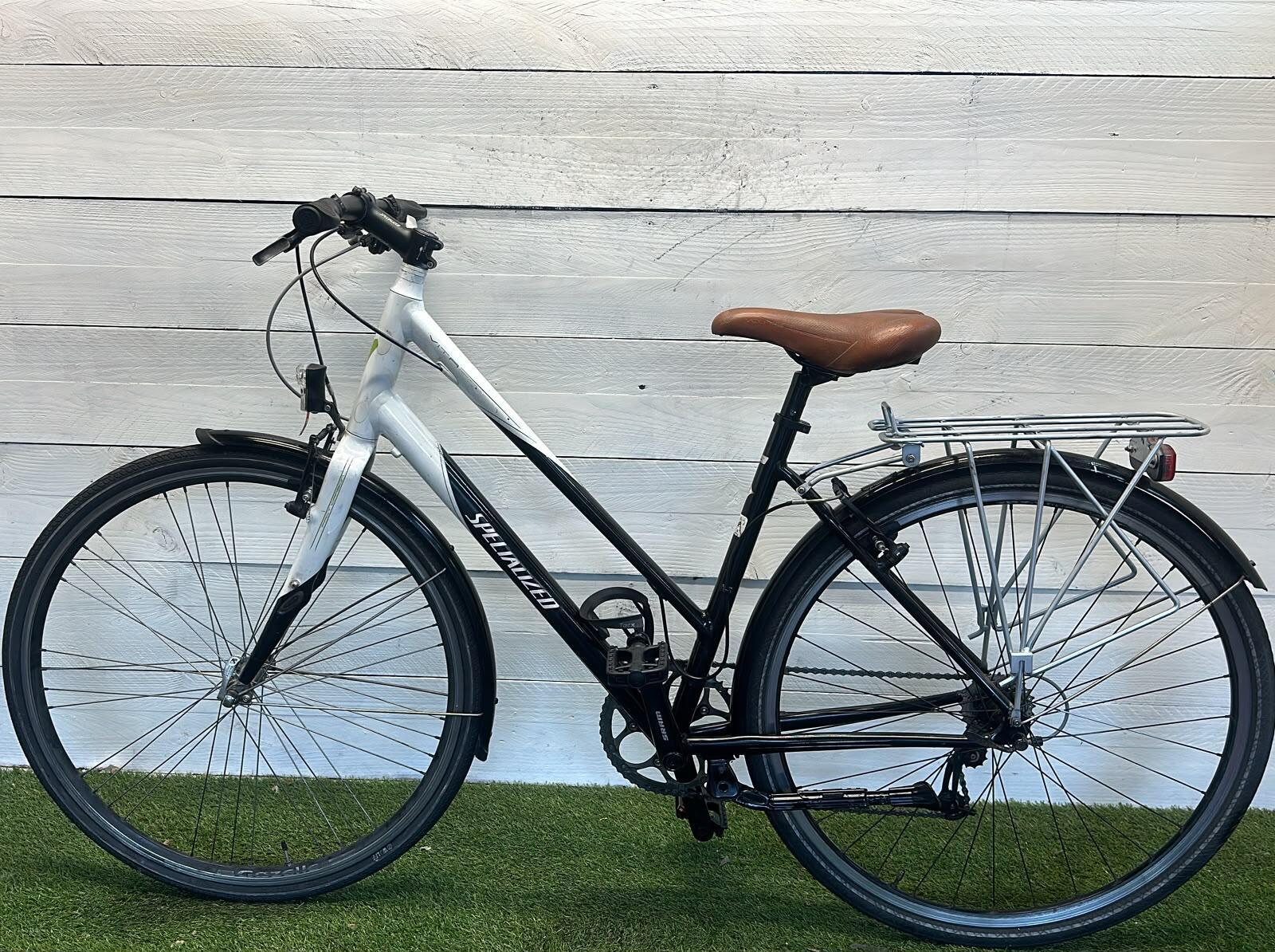 Specialized stadsfiets bike, zwart 3/3