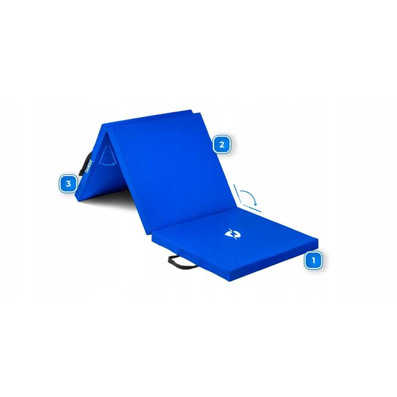 Saltea de gimnastică pliabilă pentru exerciții 180x60x5