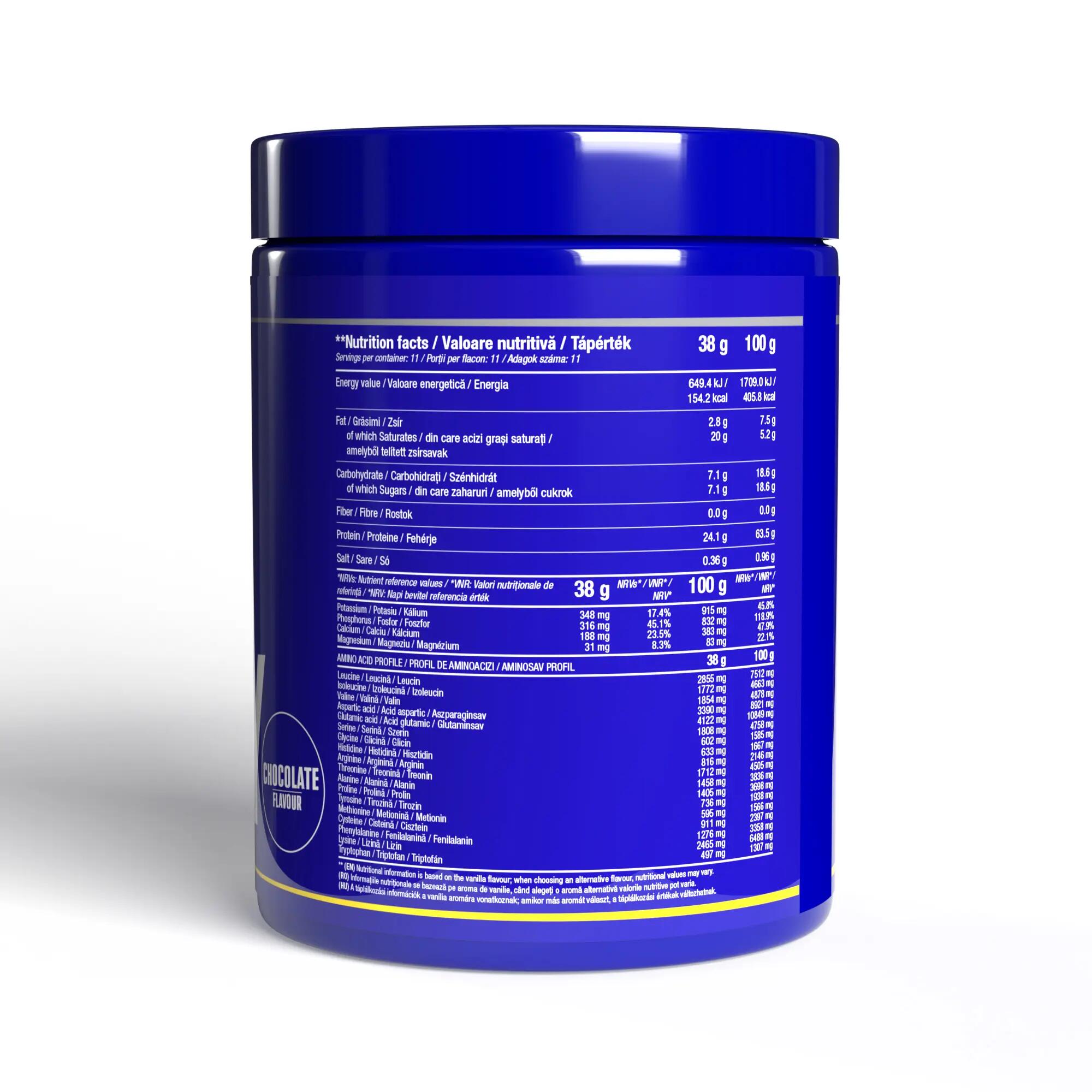 Proteine din zer concentrat, Pro Whey Ciocolată 450g 2/4