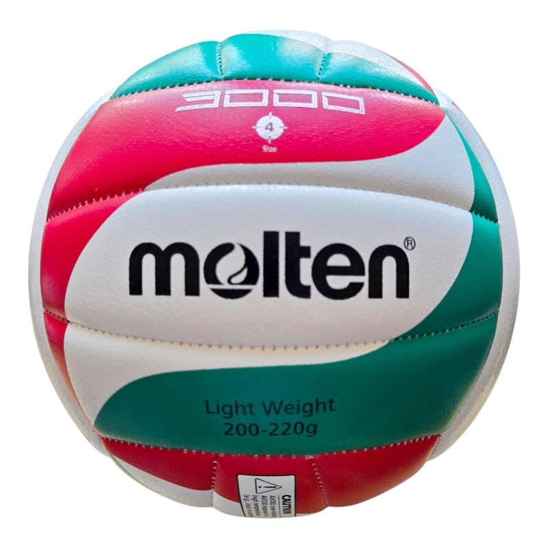 Minge volei Molten V4M3000 Light – Antrenament Usoara, Multicolor, 200-220 g