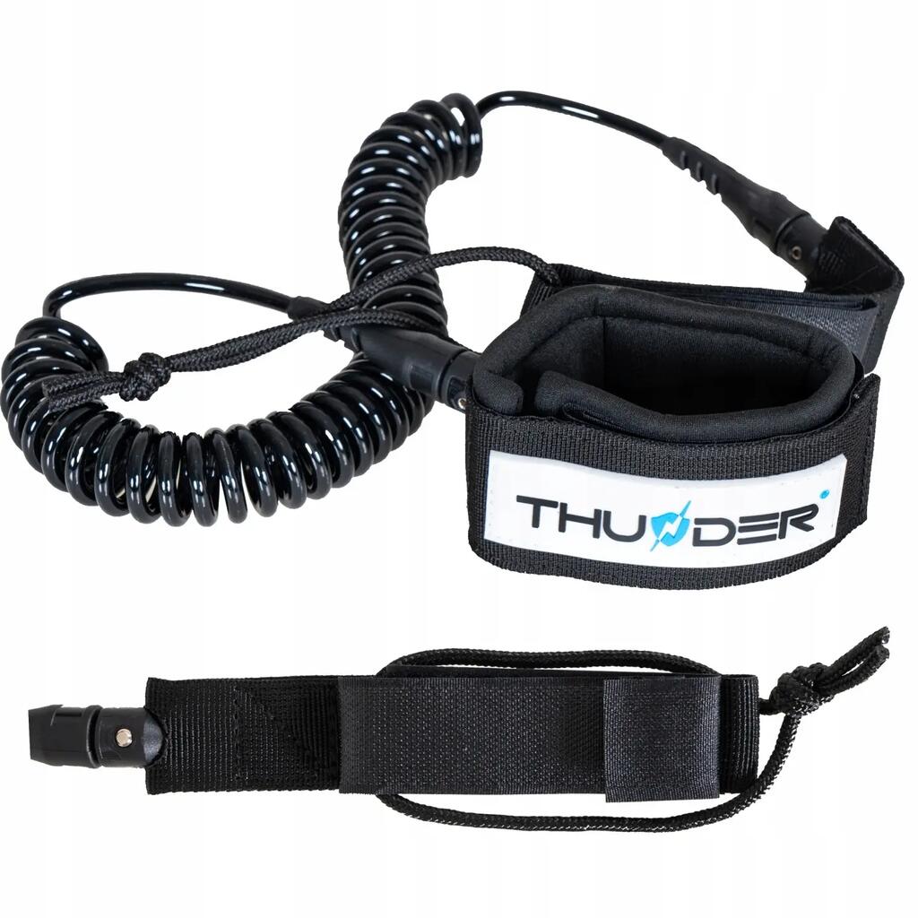 Дълга въже за SUP дъска Thunder 3m за здраво закрепване към китката