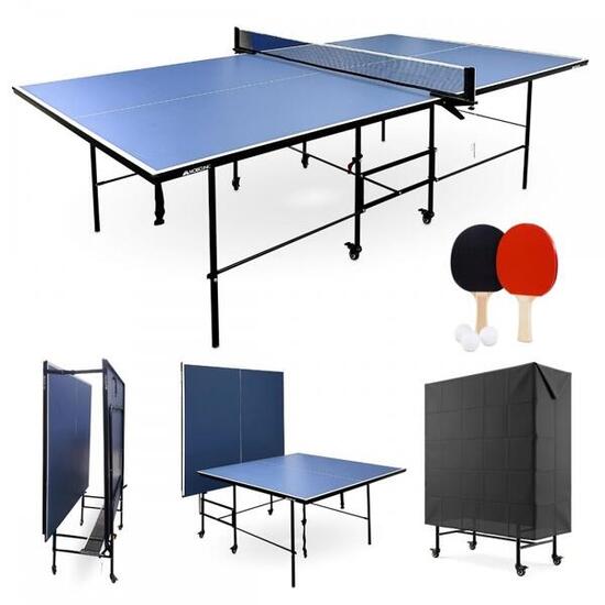 Table de ping-pong pliable Facile à assembler Housse de protection