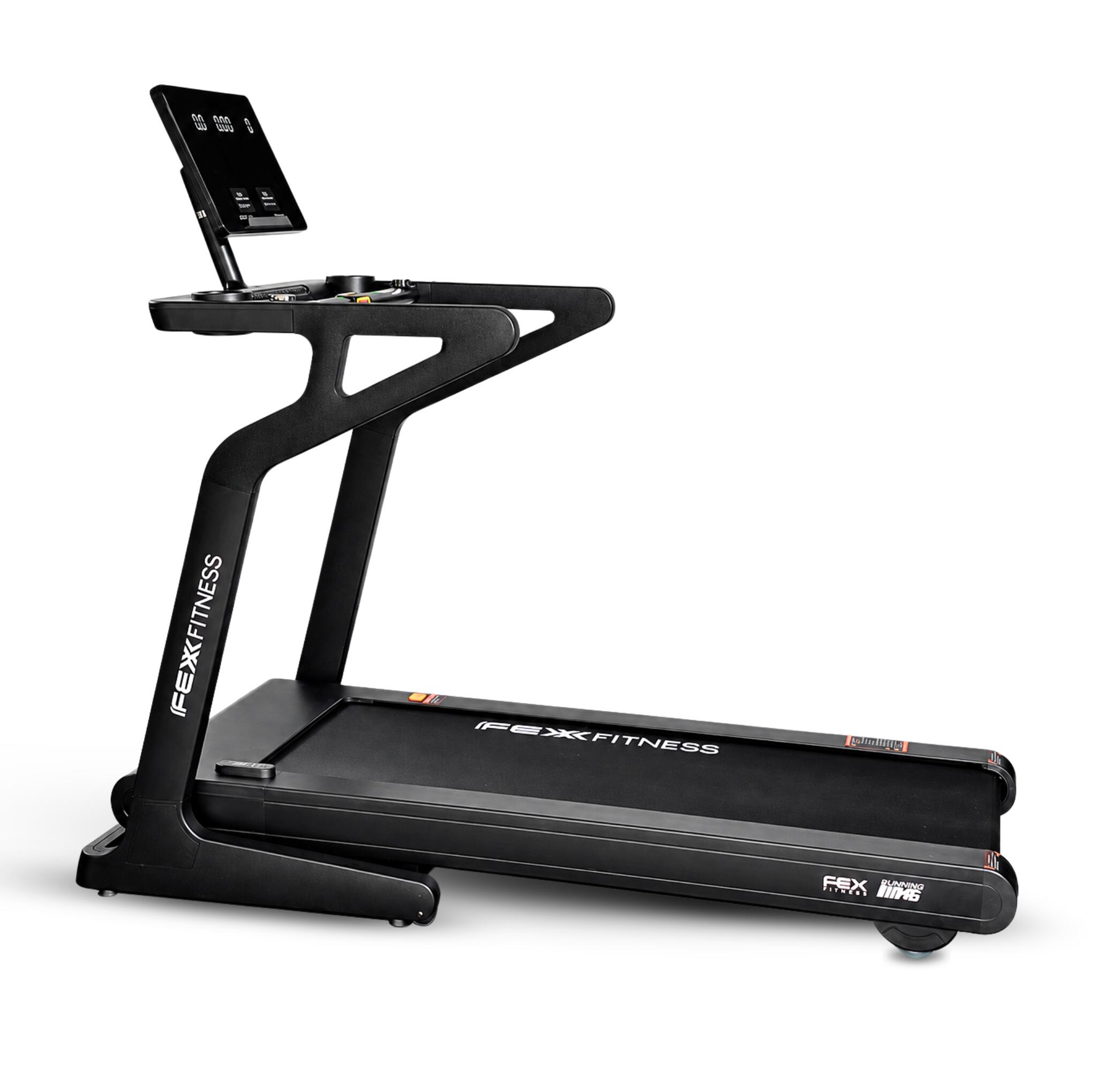 FEX FITNESS Electric Treadmill — E-Motion M6 | Premium Quality Training Treadmill | 4.5 HP DC Motor