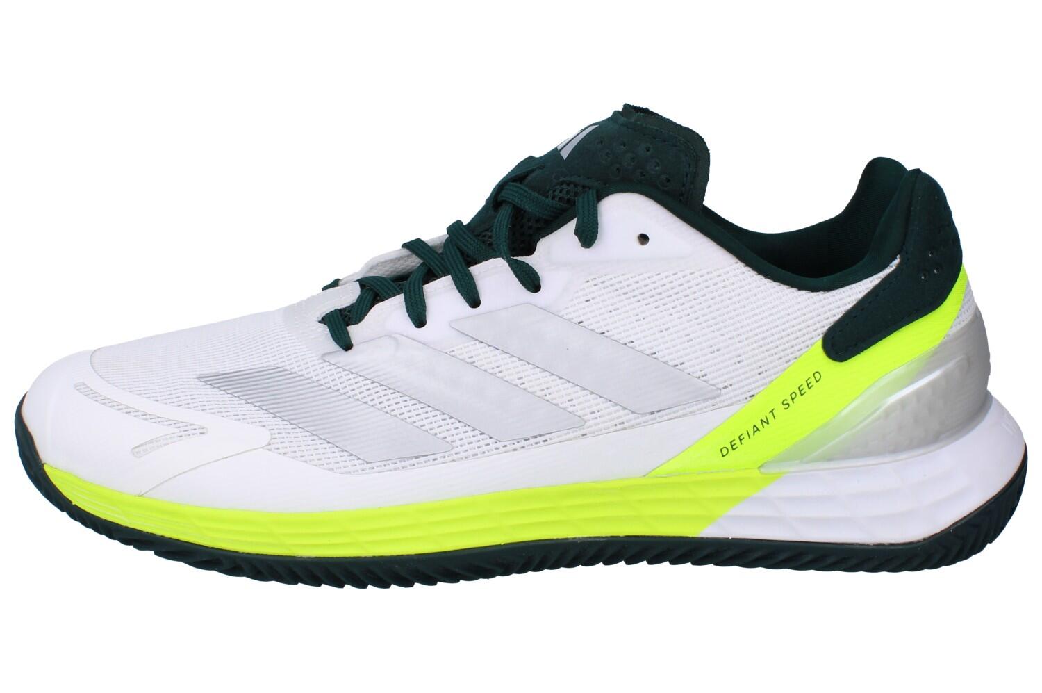 Tênis Adidas Defiant Speed 2 Branco Prata Verde 6/6