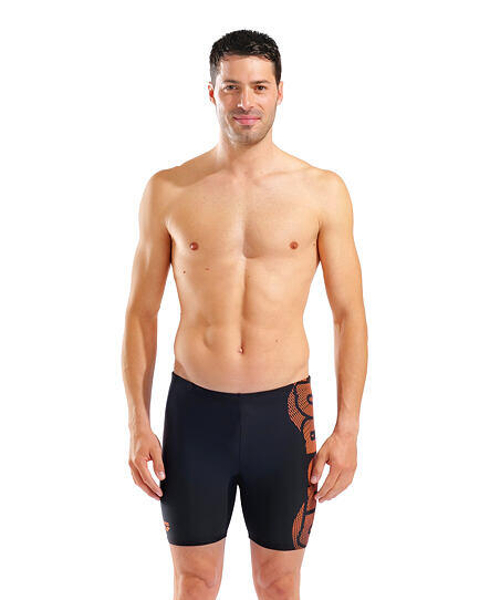 ARENA Pánské plavky Feel Swim Mid Jammer Graphic