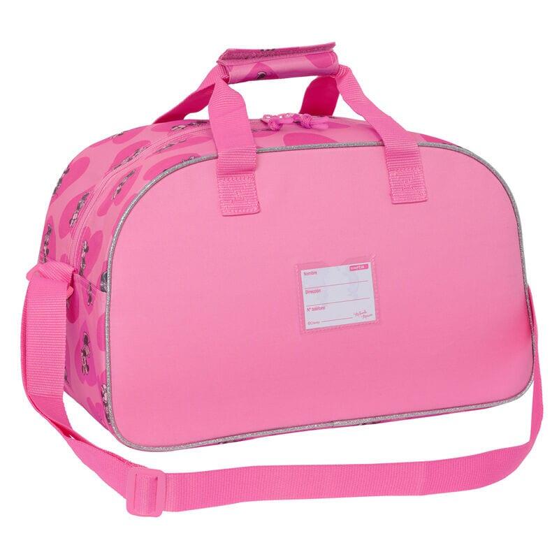 Mochila esportiva infantil Rainbow High Paradise com alça de ombro e bolso 3/4