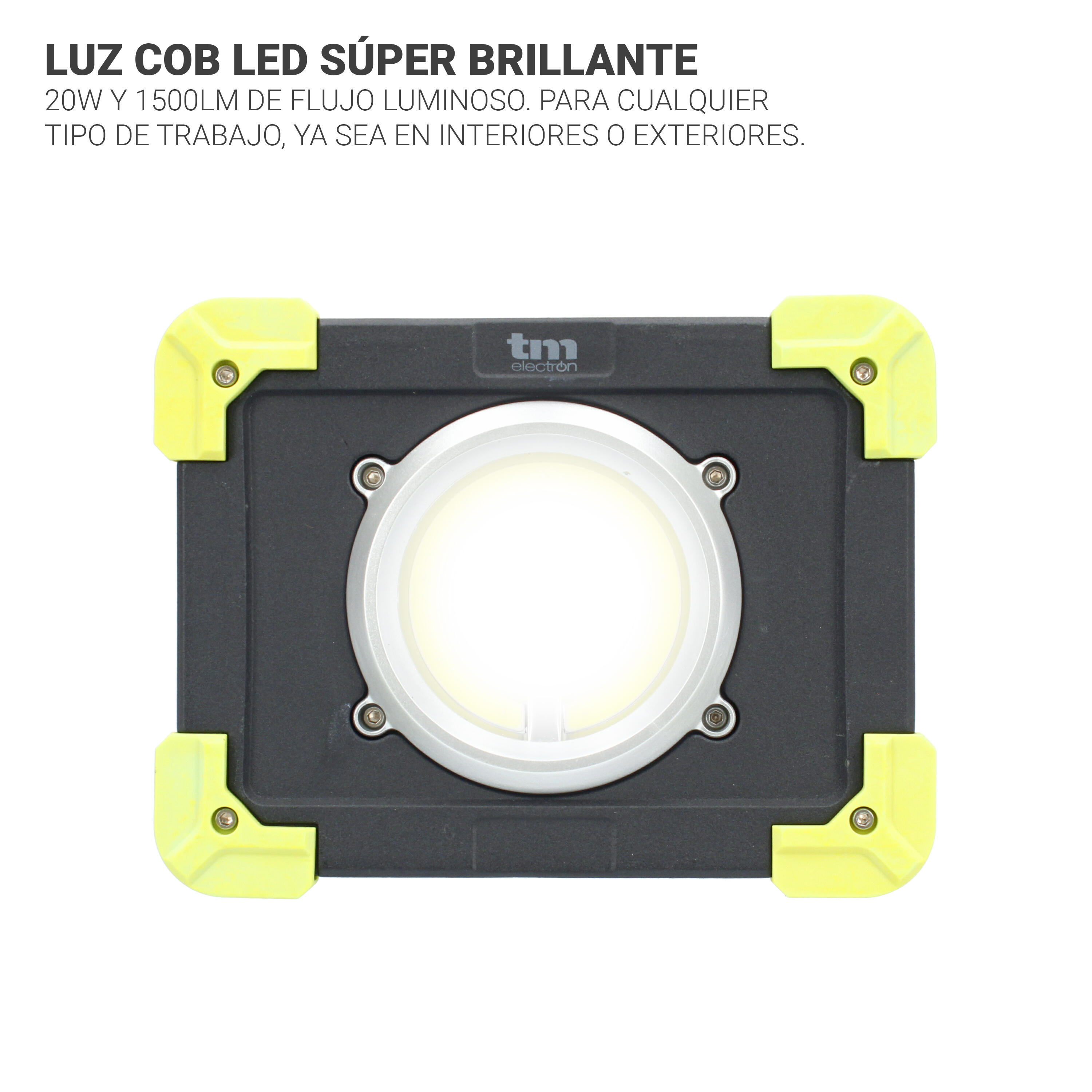Linterna de trabajo TM ELECTRON 20W COB LED powerbank 3/5