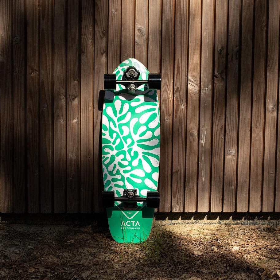 Surfskate Seaweed 31" - 7-laags esdoorn surfskateboard - Ideaal voor beginn 4/7