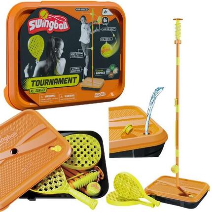 Swingball zwenkbal voor alle ondergronden TOURNAMENT oranje