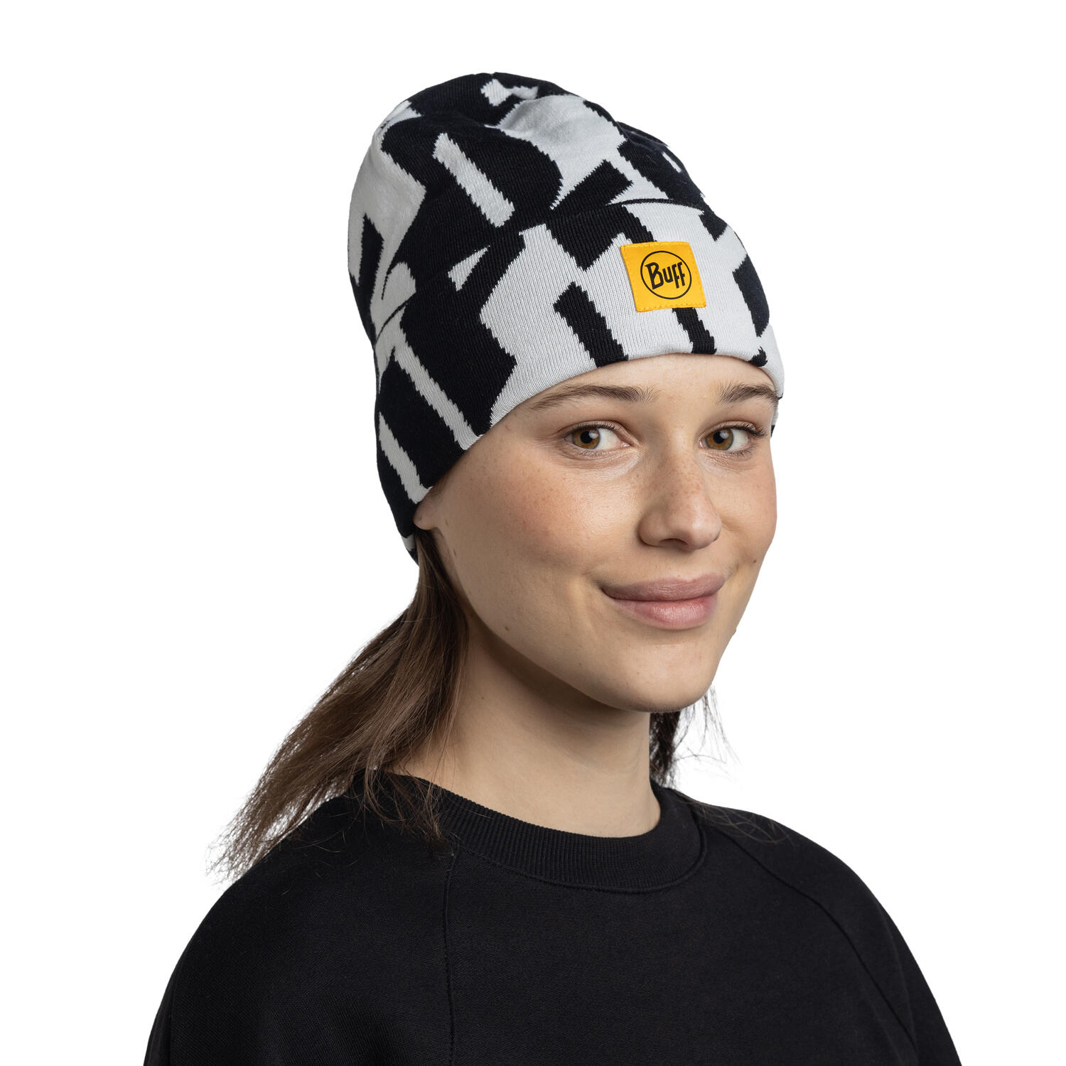 Gorro Knitted Unisex Buff Negro ÚNICA 4/5