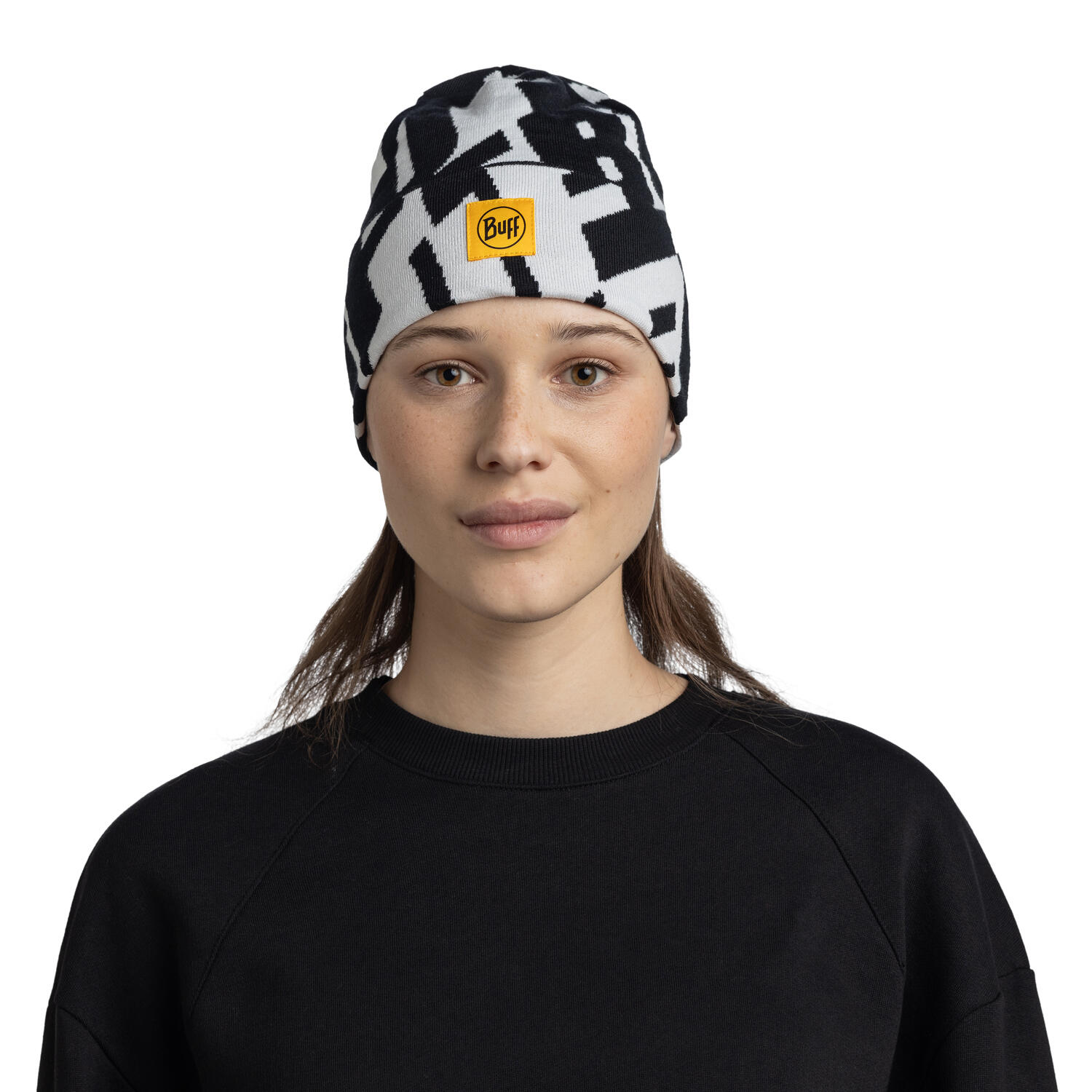Gorro Knitted Unisex Buff Negro ÚNICA 3/5