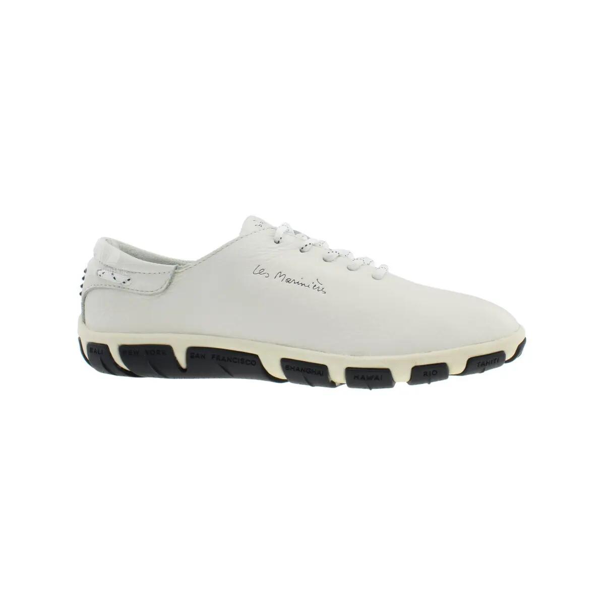 Jazaru chaussure bateau, femme - blanc 8/9