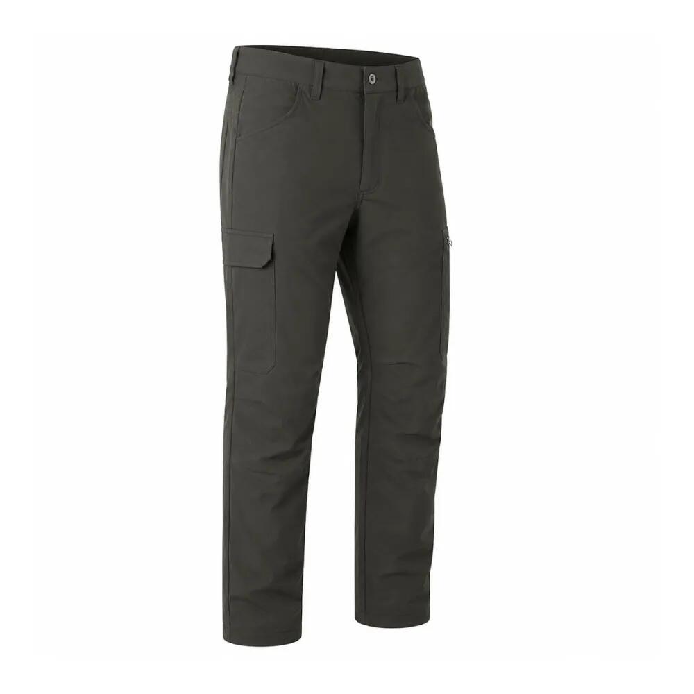 Fuseau femme Treeland kaki marron à renforts nano-ripstop 3/5
