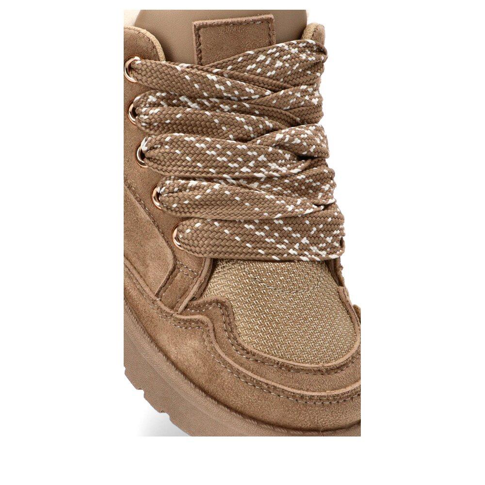 Deportivas Casual Mujer Suela Plana - Modelo 59-2922 Beige 6/6