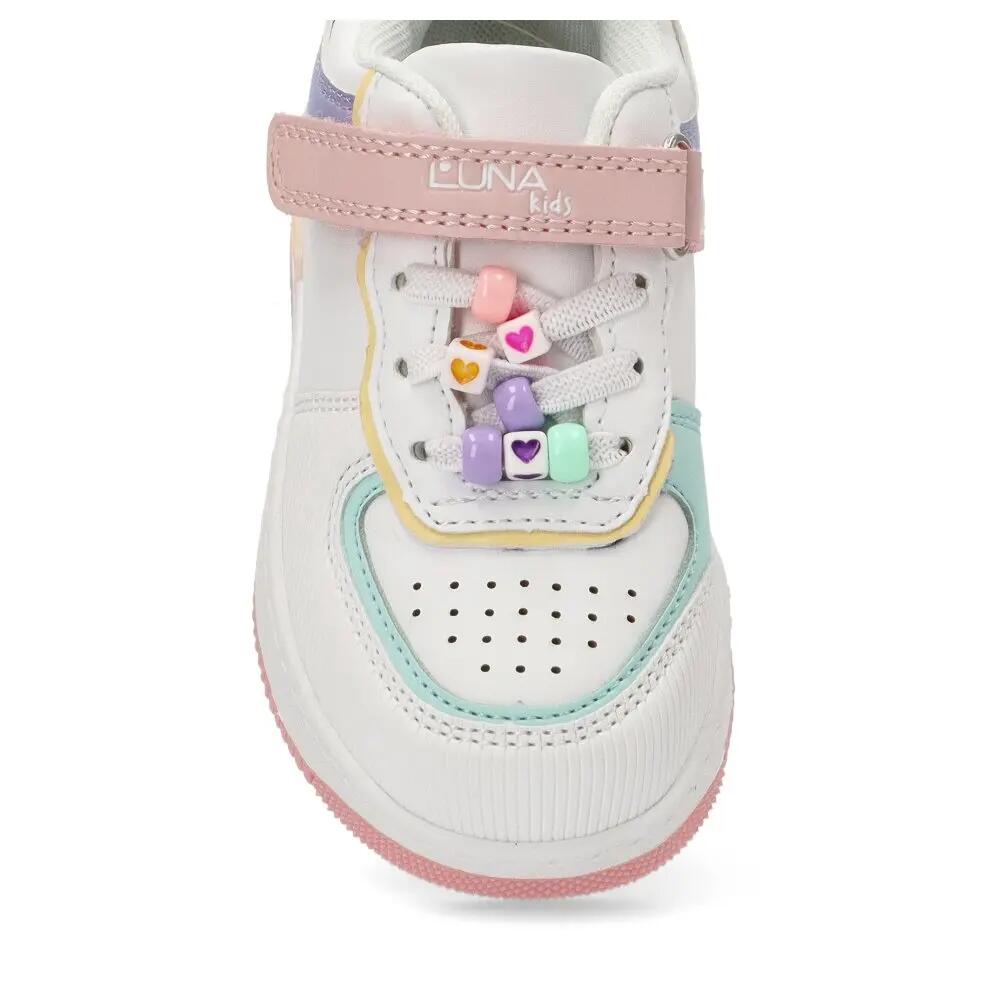 Deportivas Casual Niña Suela Plana - Modelo Rbs-1131 Multicolor 6/6