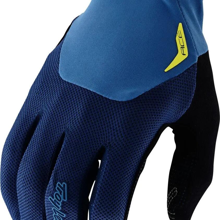 Troy Lee Designs Ace Blue Long Gloves