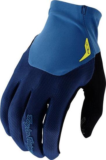 Troy Lee Designs Ace Blauw Lange Handschoenen
