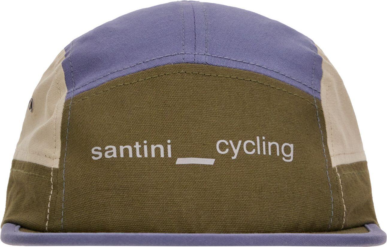 Santini Trucker Flat Kappe, braun 3/4