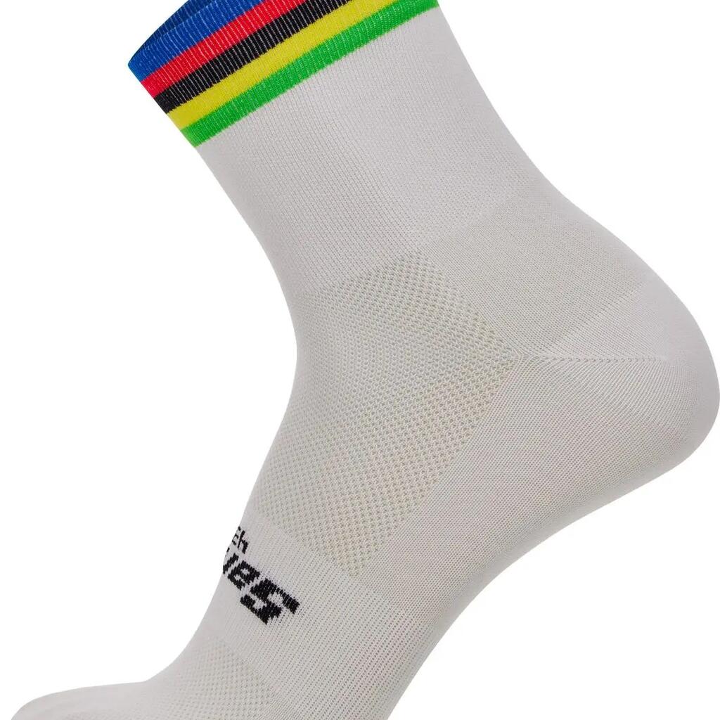 Santini Unisex UCI World Championships Socks White