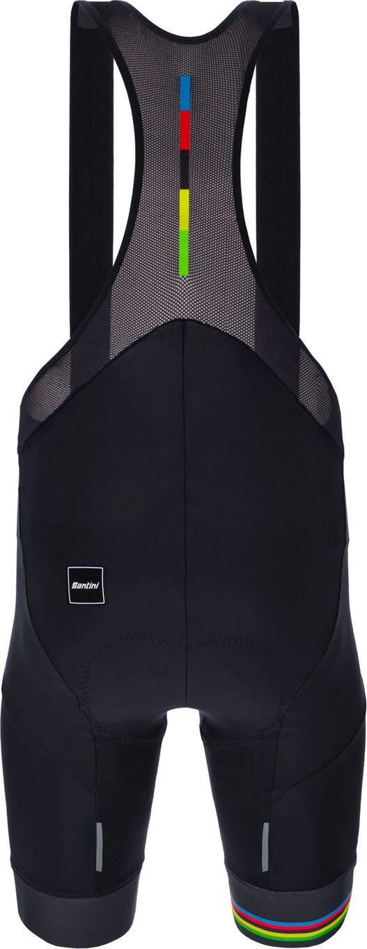 Santini UCI Wereldkampioen Bib Shorts Zwart 3/3