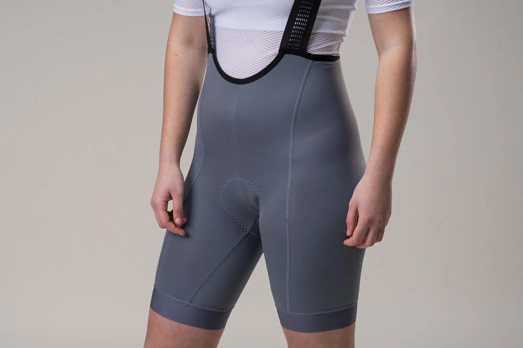 Cuissard Court Femme LeBram Training Gris Ardoise 5/5