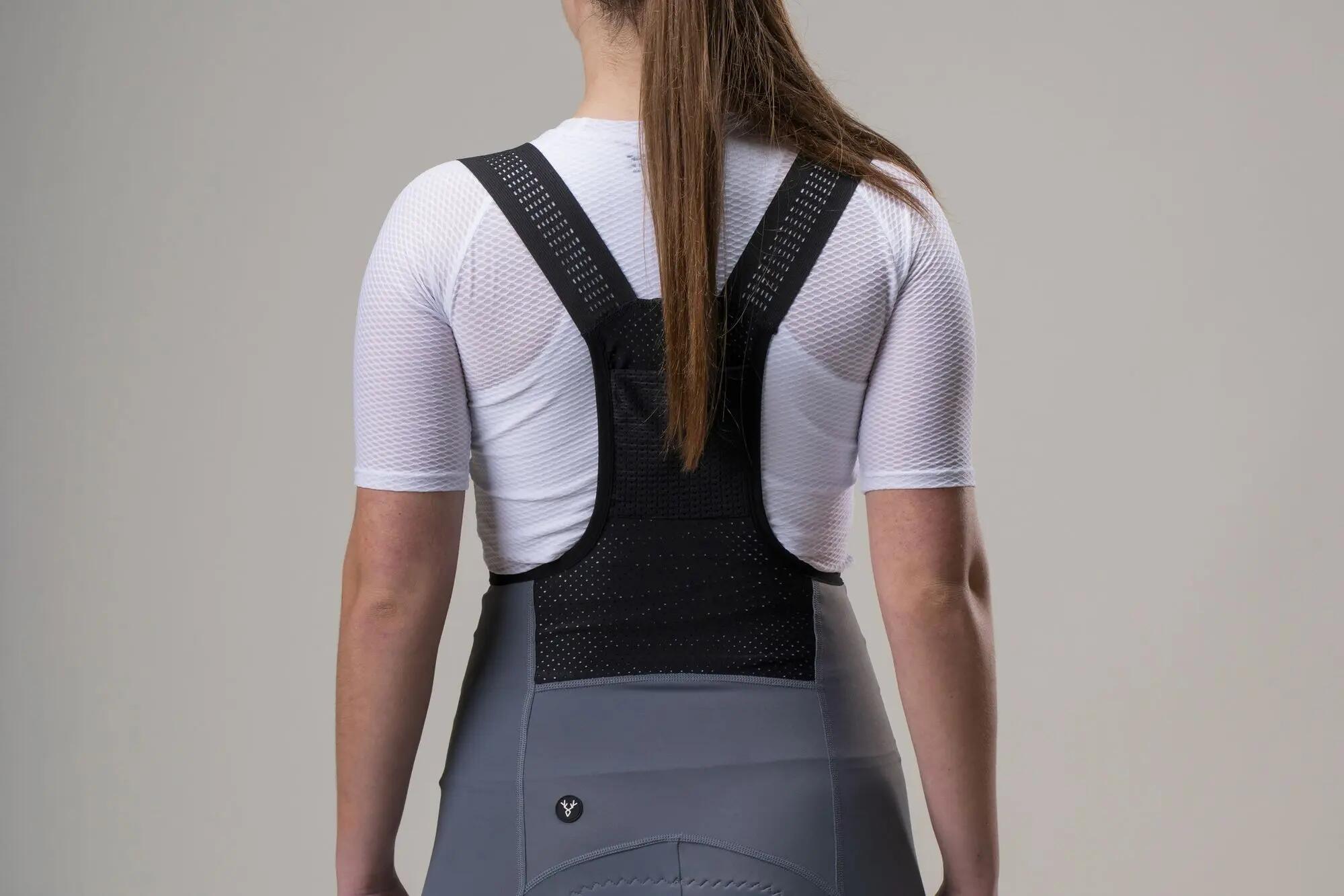 Cuissard Court Femme LeBram Training Gris Ardoise 3/5