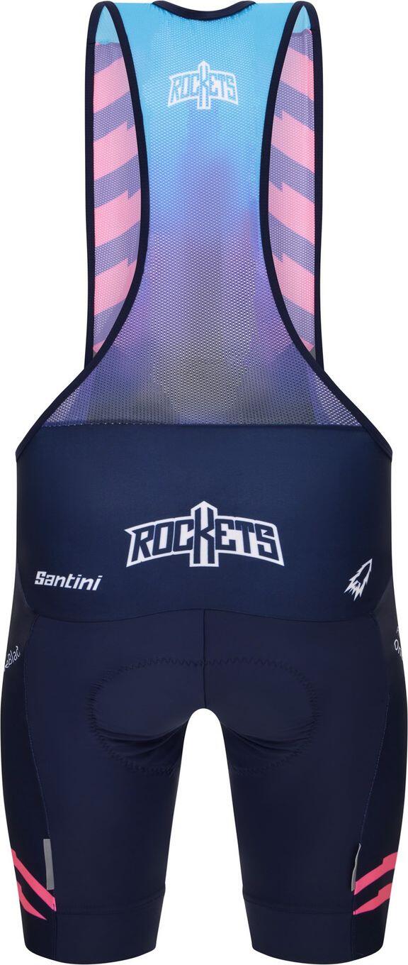 Santini Team Rockets 2026 korte fietsbroek voor heren 2/3