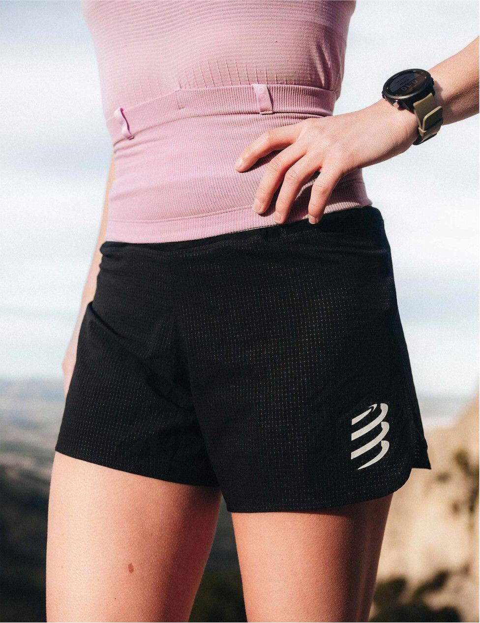 Short Compressport Trail Racing Noir Femme 3/7