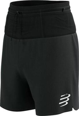 Compressport trail racing 2-in-1 shorts zwart
