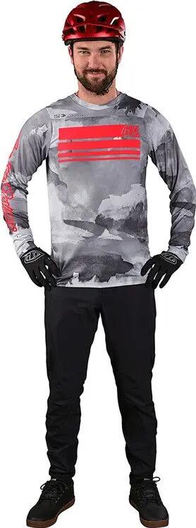 Ultralichte en ademende MTB-lange broek SKYLINE Zwart Heren 4/5