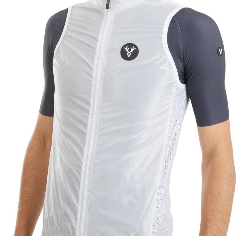 LeBram Training Sleeveless Jacket White Cream