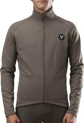 Lebram thermisch trainingsjack khaki groen