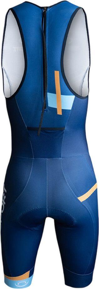 Combinaison Trifonction BV Sport 3X100 Bleu/Orange Homme 2/3
