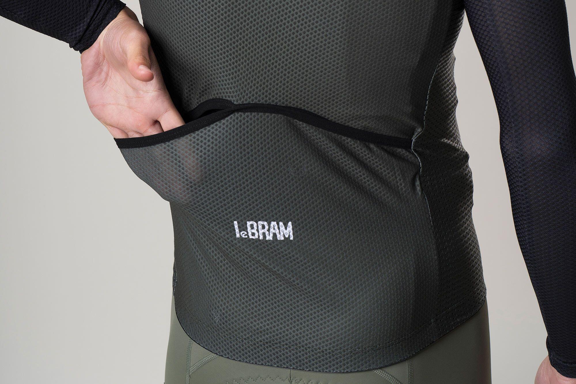 LeBram Trainingsjas Mouwloos Khaki Groen 6/6