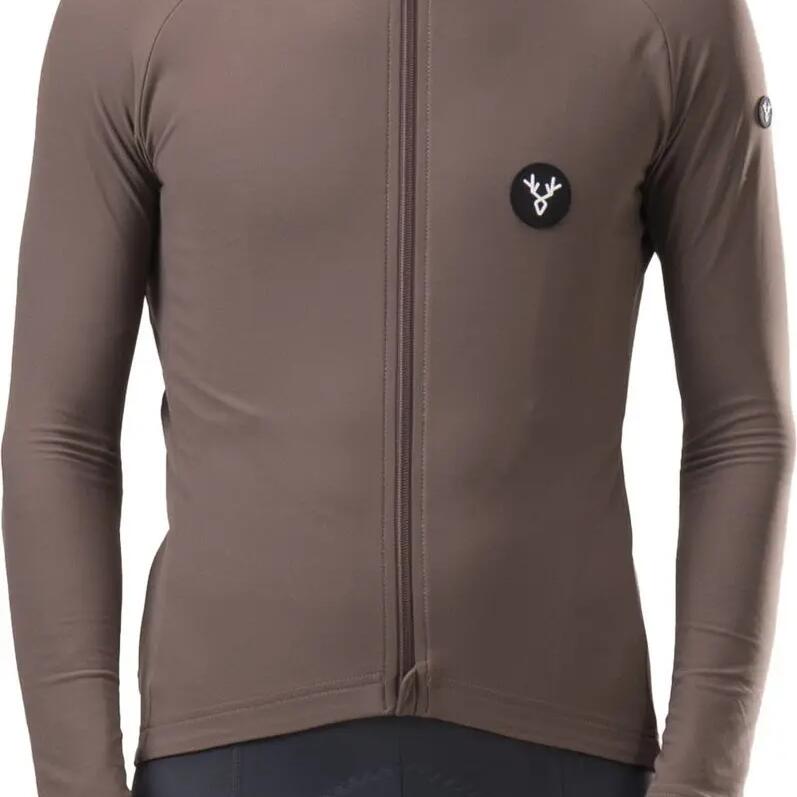 LeBram Off-Road Mid-Season Brown Long Sleeve Jersey