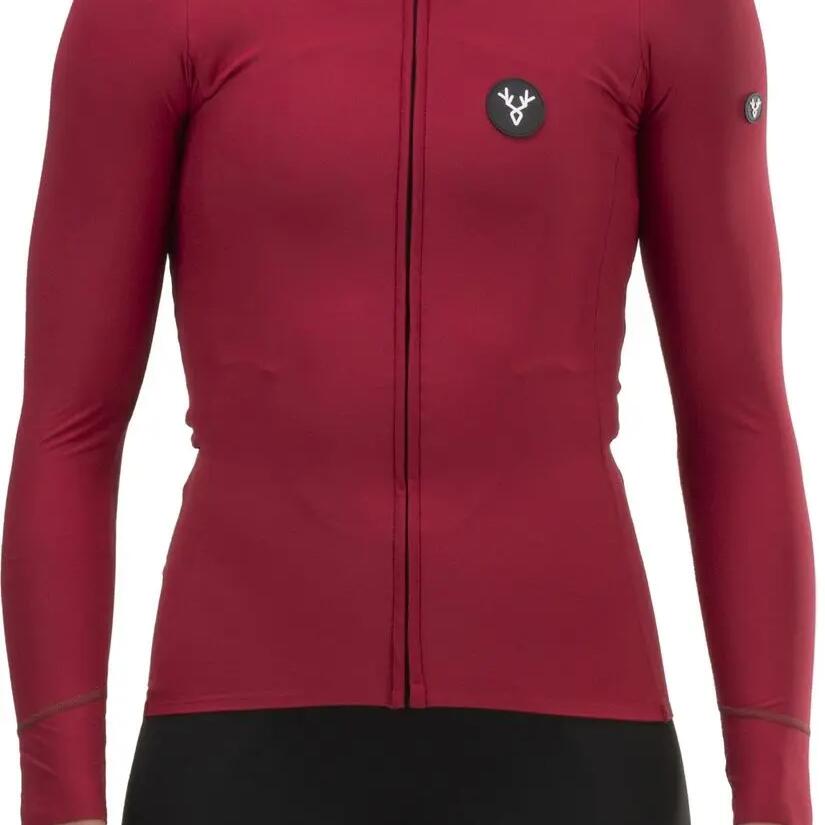 LeBram Race Women's Mid-Season Long Sleeve Jersey Red