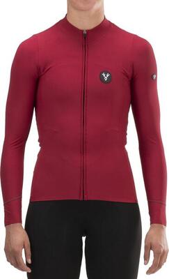 Maglia LeBram Race da donna a manica lunga per la mezza stagione rosso