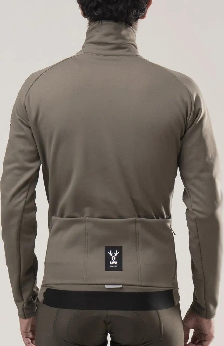 Giacca termica da allenamento LeBram Verde Khaki 3/7