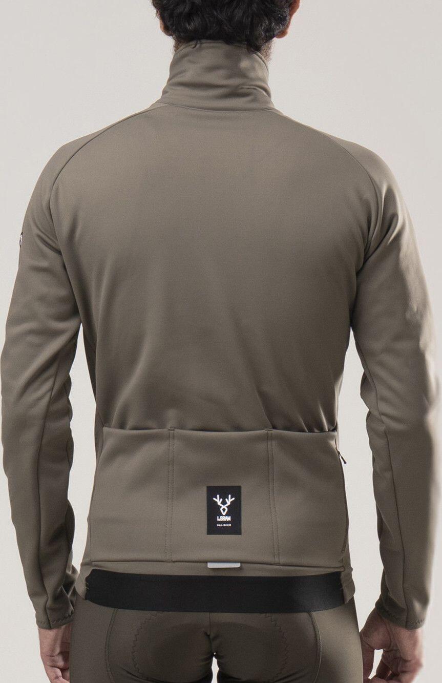 LeBram Training Thermojacke Khaki Grün 3/7