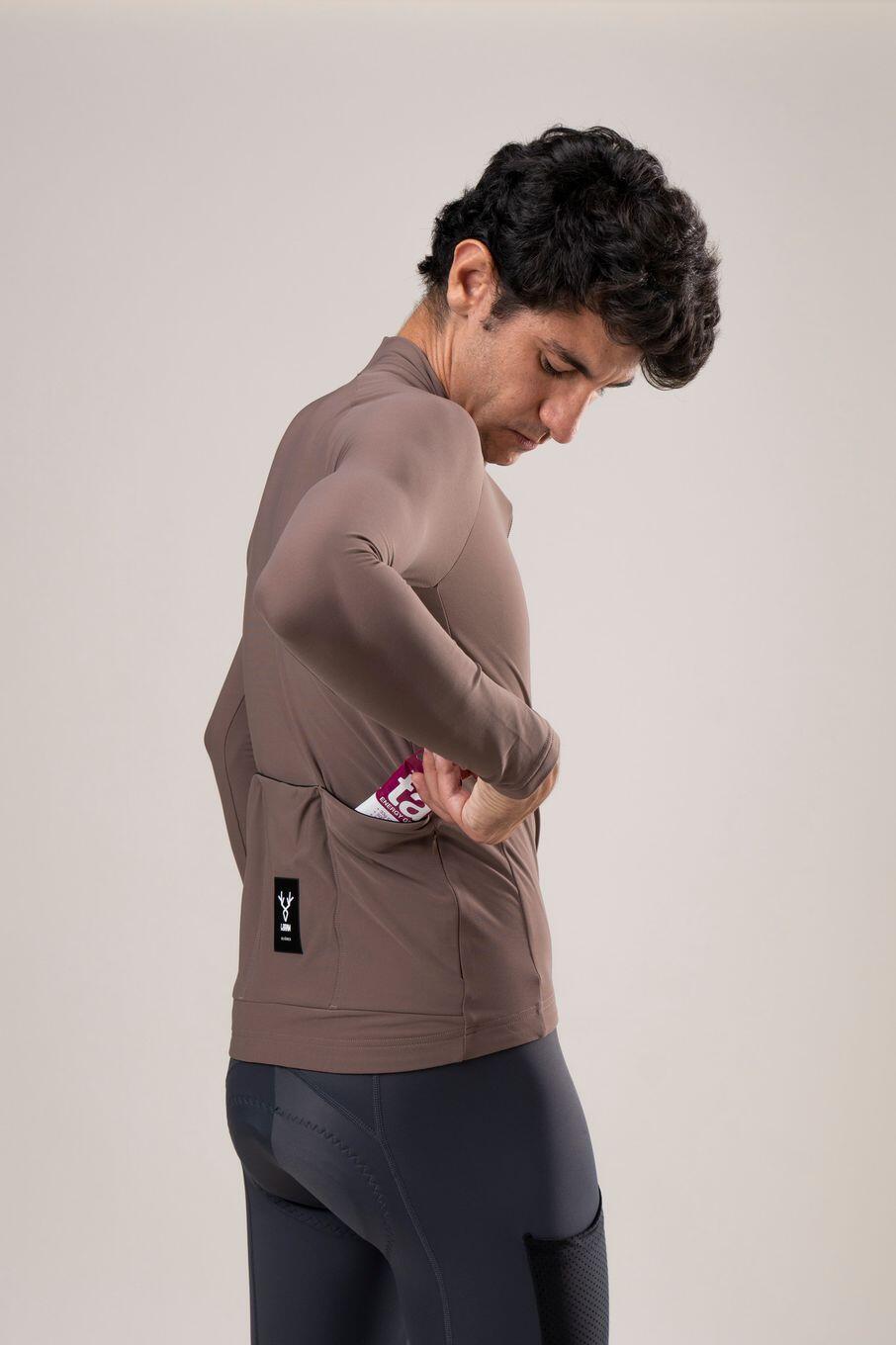 Maillot Manches Longues LeBram Off-Road Mi-Saison Marron 5/7