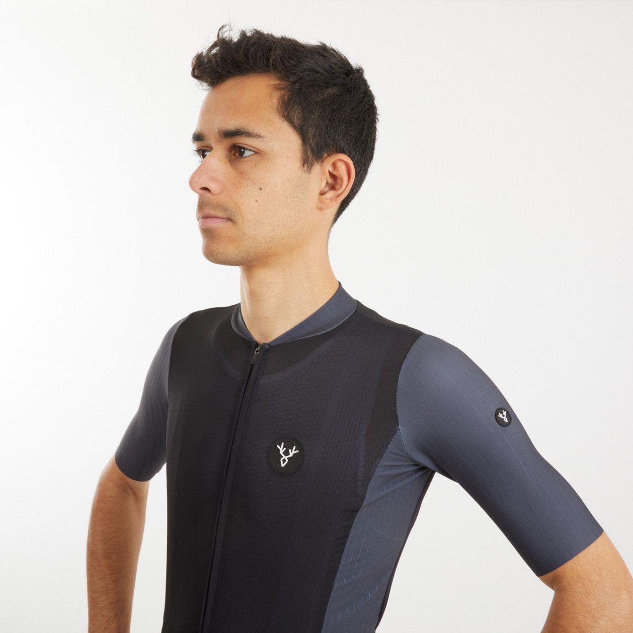 Maillot Manches Courtes LeBram Izoard aéro Noir 4/5