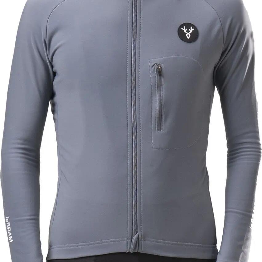 LeBram Training Long Sleeve Thermal Jersey Grey
