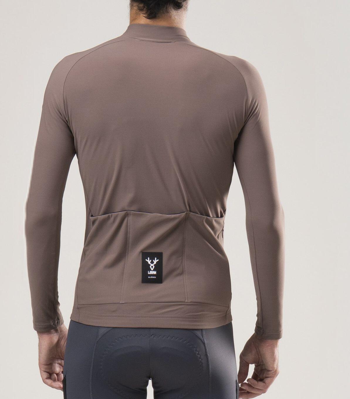 Maillot Manches Longues LeBram Off-Road Mi-Saison Marron 4/7