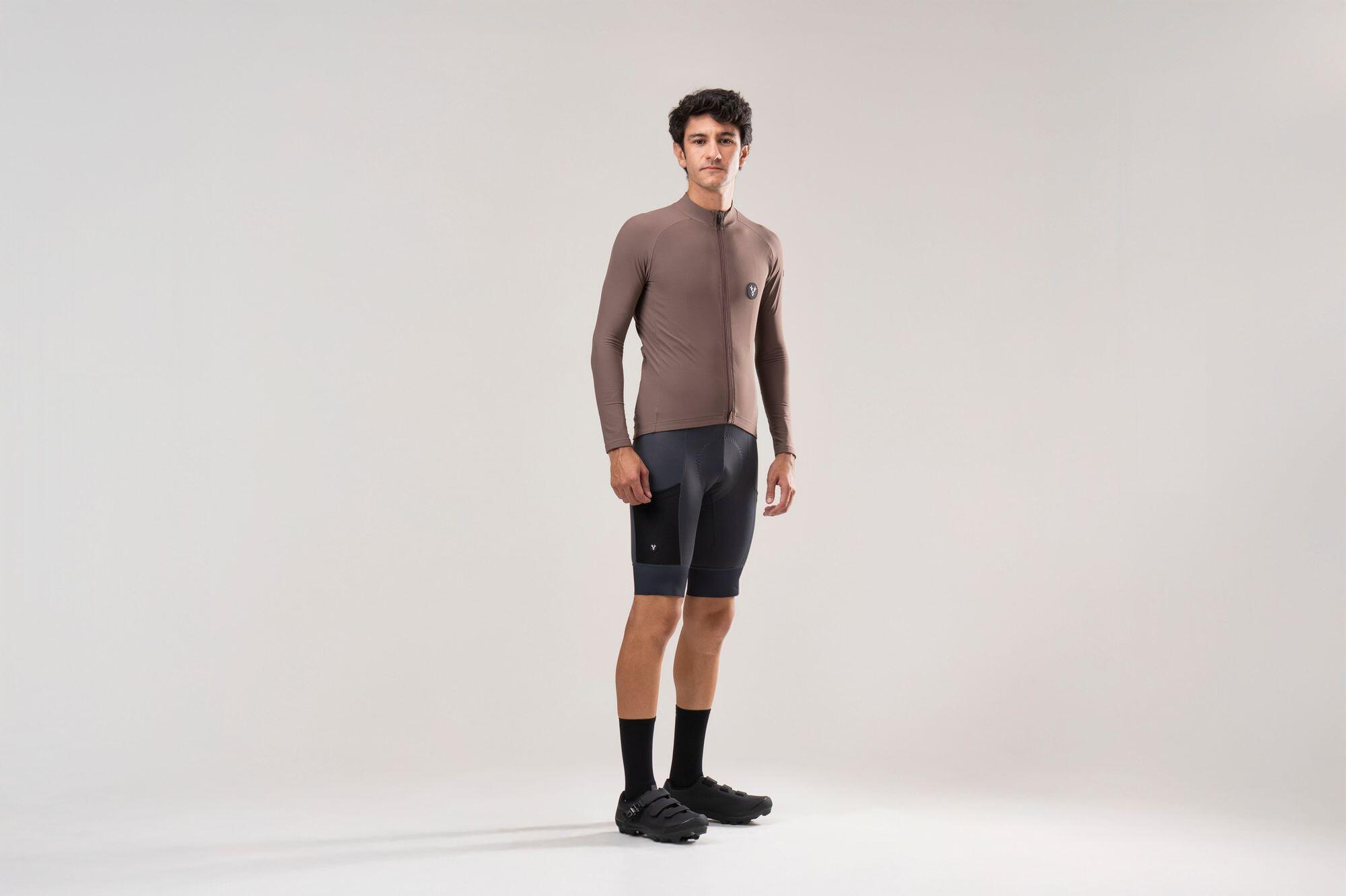 Maillot Manches Longues LeBram Off-Road Mi-Saison Marron 3/7