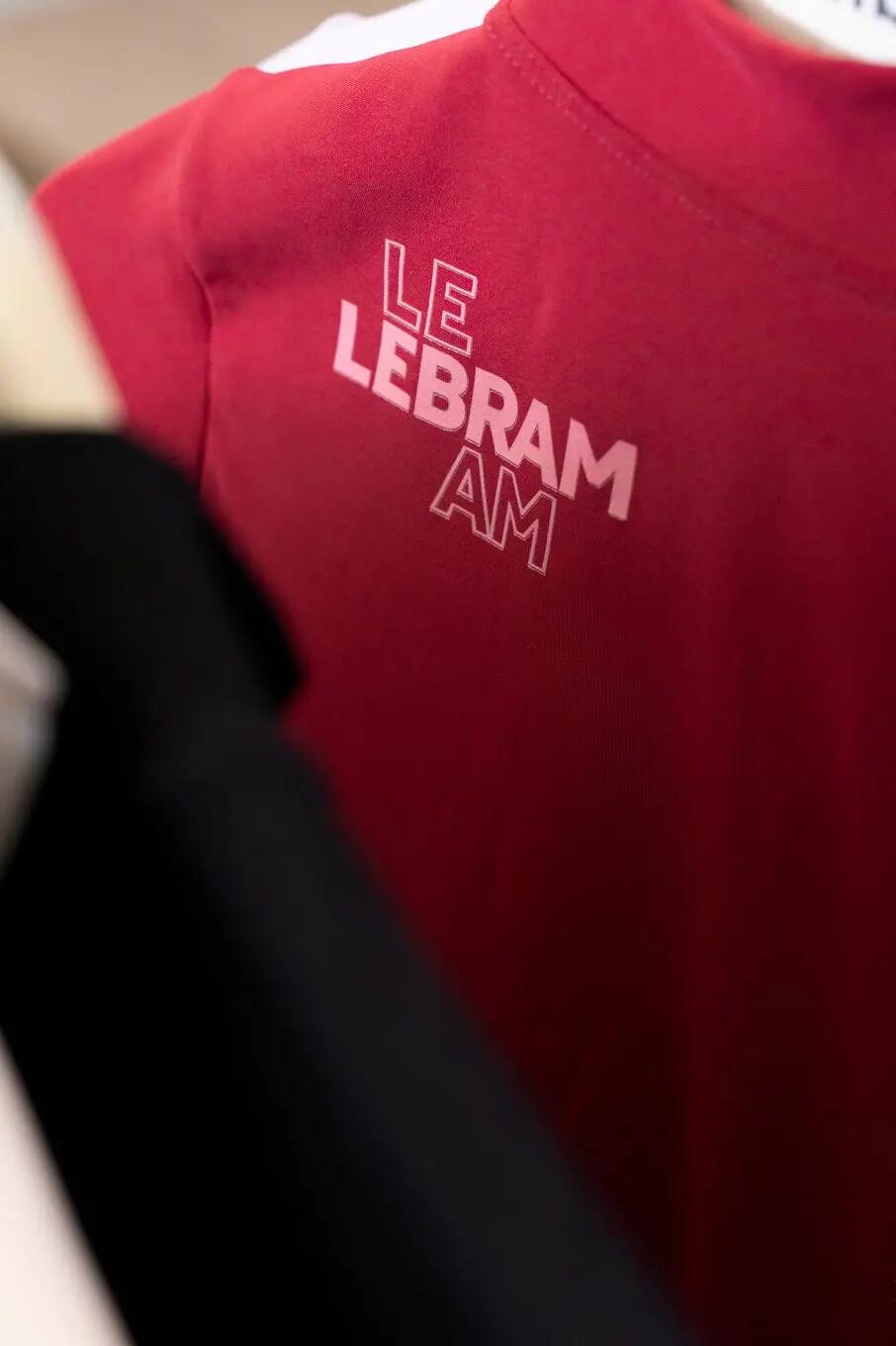 Damen Langarm Trikot LeBram Race Mittelsaison Rot 2/7
