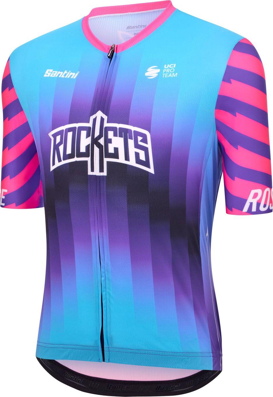 Maillot Manches Courtes Santini Team Rockets 2026 Homme 3/3