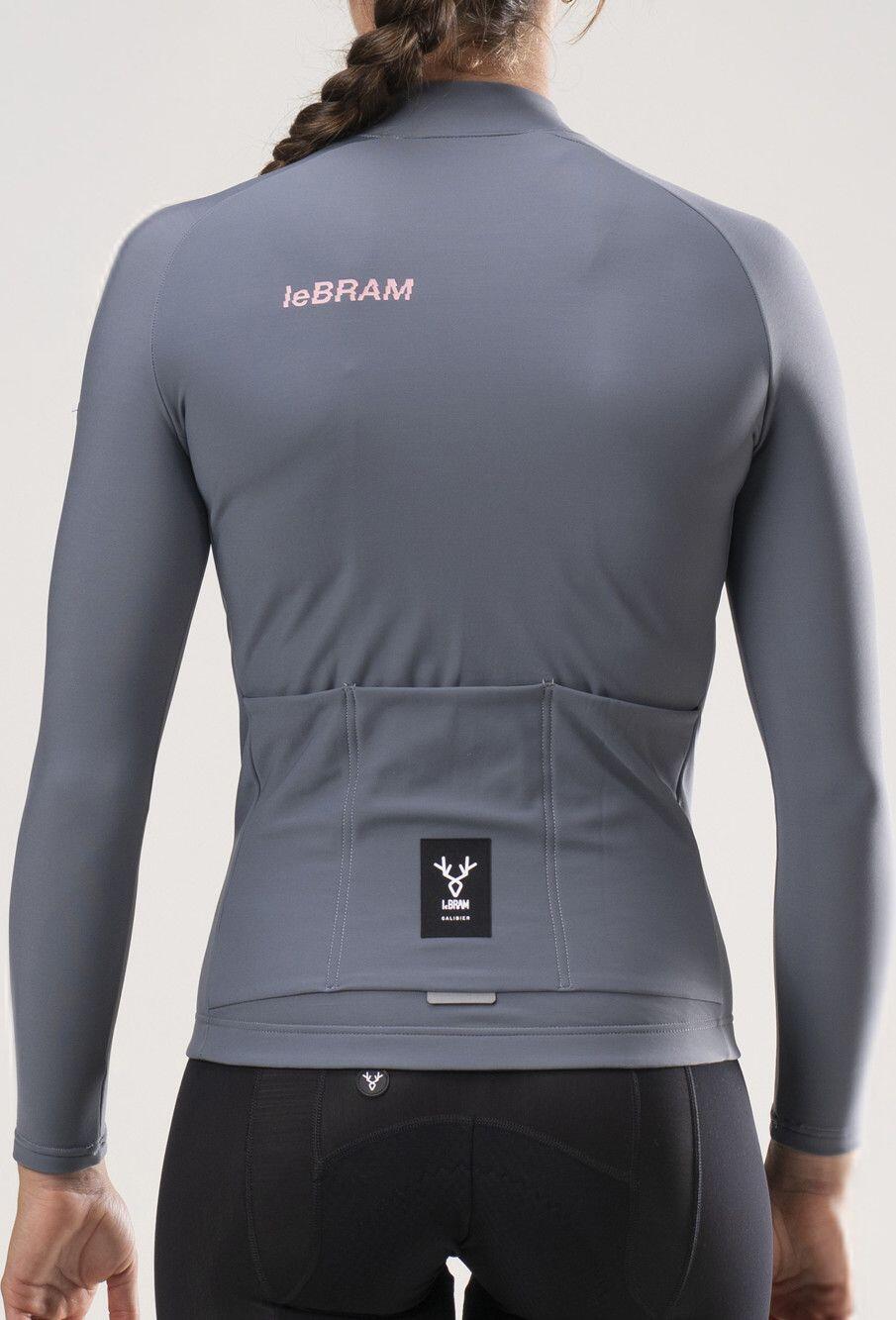 Maillot Thermique Manches Longues Femme LeBram Training Gris 2/7